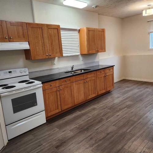 4832-57Ave . Nw, High Prairie, AB - Indoor Photo Showing Kitchen With Double Sink