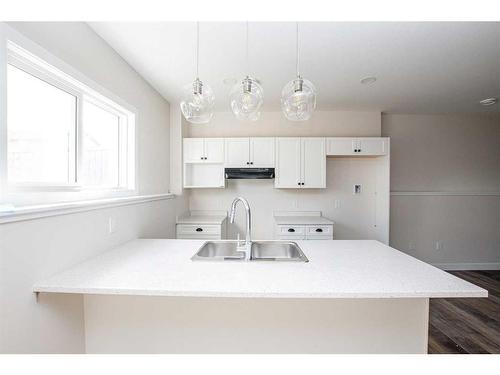 8513 87A Street, Grande Prairie, AB - Indoor Photo Showing Kitchen With Double Sink