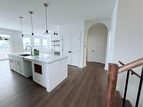 13306 106 Street, Grande Prairie, AB - Indoor Photo Showing Kitchen With Upgraded Kitchen