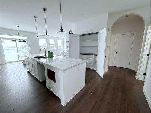 13306 106 Street, Grande Prairie, AB - Indoor Photo Showing Kitchen With Upgraded Kitchen