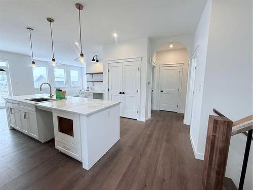 13306 106 Street, Grande Prairie, AB - Indoor Photo Showing Kitchen With Upgraded Kitchen