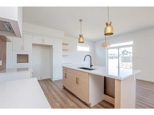 13309 106 Street, Grande Prairie, AB - Indoor Photo Showing Kitchen With Double Sink