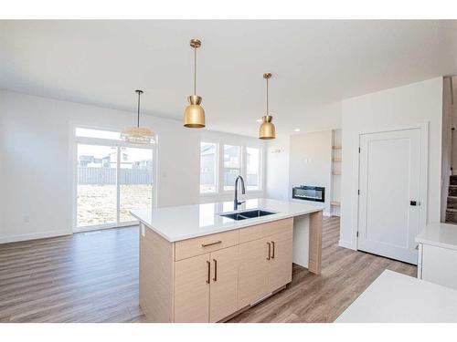 13309 106 Street, Grande Prairie, AB - Indoor Photo Showing Kitchen With Double Sink