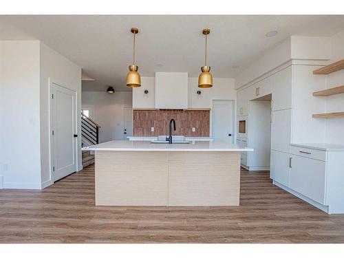 13309 106 Street, Grande Prairie, AB - Indoor Photo Showing Kitchen With Upgraded Kitchen