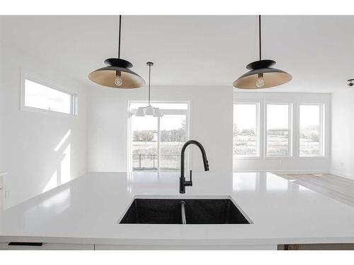 8221 87 Street, Grande Prairie, AB - Indoor Photo Showing Kitchen With Double Sink