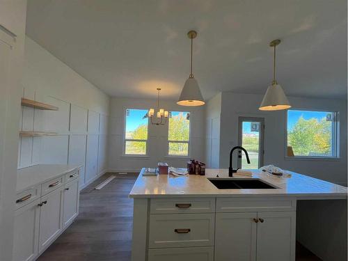 13530 104A Street, Grande Prairie, AB - Indoor Photo Showing Kitchen With Double Sink