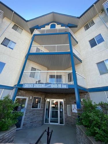 409-10405 99 Avenue, Grande Prairie, AB - Outdoor With Balcony