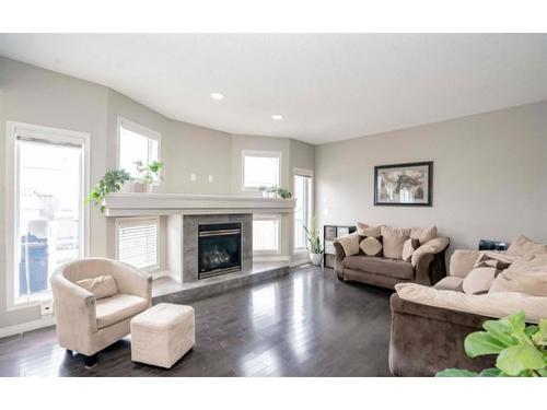 8958 95 Avenue, Grande Prairie, AB - Indoor Photo Showing Living Room With Fireplace