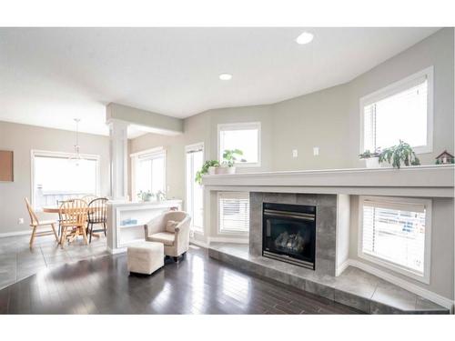 8958 95 Avenue, Grande Prairie, AB - Indoor Photo Showing Living Room With Fireplace