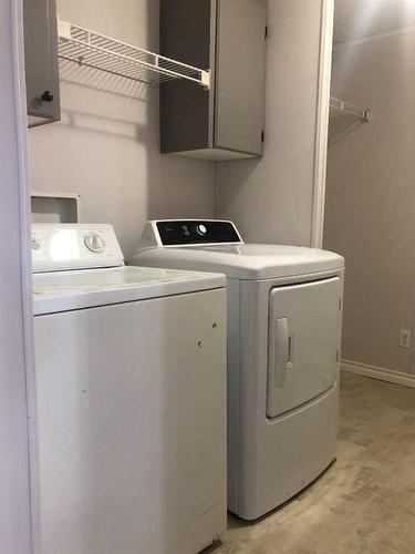 34 Deerglen Trailer Park, High Level, AB - Indoor Photo Showing Laundry Room