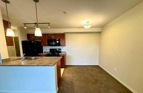 111-9120 96 Avenue, Grande Prairie, AB - Indoor Photo Showing Kitchen With Double Sink