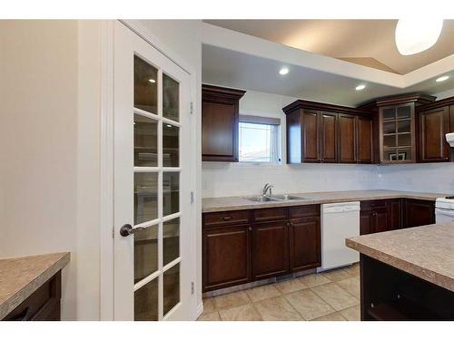 4516 47 Street, Rycroft, AB - Indoor Photo Showing Kitchen With Double Sink