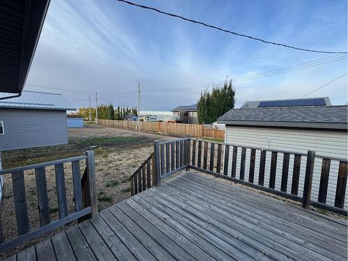 4516 47 Street, Rycroft, AB - Outdoor With Deck Patio Veranda With Exterior