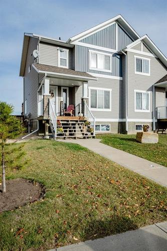 8730 72 Avenue, Grande Prairie, AB - Outdoor With Deck Patio Veranda With Facade