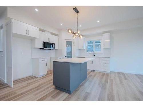 13005 104B Street, Grande Prairie, AB - Indoor Photo Showing Kitchen With Upgraded Kitchen