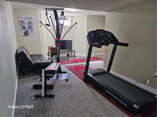 3 Pinnacle Boulevard, Grande Prairie, AB - Indoor Photo Showing Gym Room