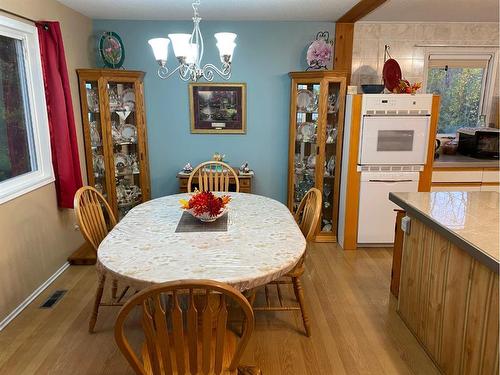 5126 Hwy 49, Wanham, AB - Indoor Photo Showing Dining Room