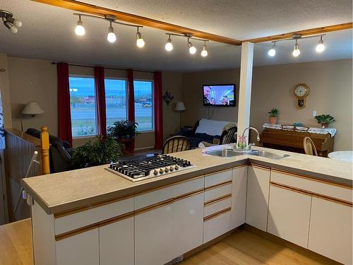 5126 Hwy 49, Wanham, AB - Indoor Photo Showing Kitchen With Double Sink