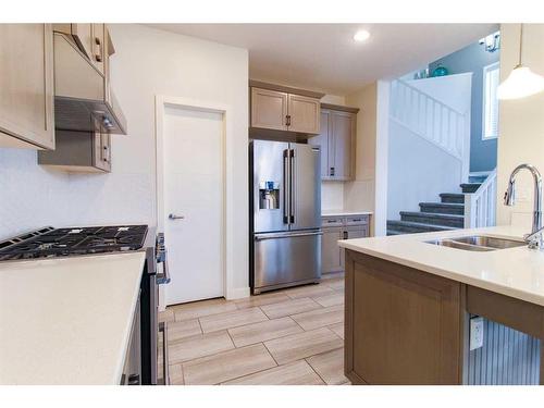 10402 135 Avenue, Grande Prairie, AB - Indoor Photo Showing Kitchen With Stainless Steel Kitchen With Double Sink