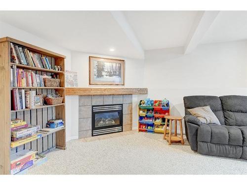 9514 91 Street, Grande Prairie, AB - Indoor With Fireplace