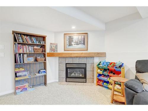 9514 91 Street, Grande Prairie, AB - Indoor With Fireplace