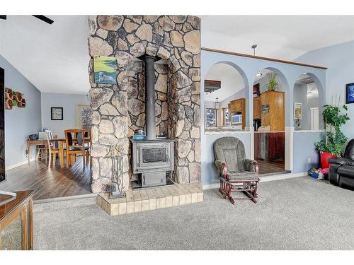 821050 Hwy 732, Rural Fairview No. 136, M.D. Of, AB - Indoor With Fireplace