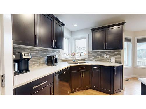 11329 62 Avenue, Grande Prairie, AB - Indoor Photo Showing Kitchen With Double Sink