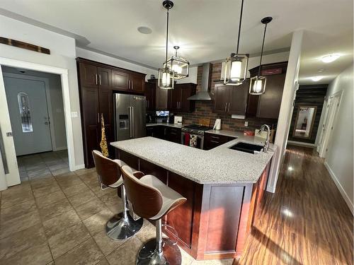 222 Range Road, Rural Northern Lights, County Of, AB - Indoor Photo Showing Kitchen With Upgraded Kitchen