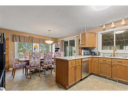 715060 Range Road 64, Grande Prairie, AB - Indoor Photo Showing Kitchen With Double Sink