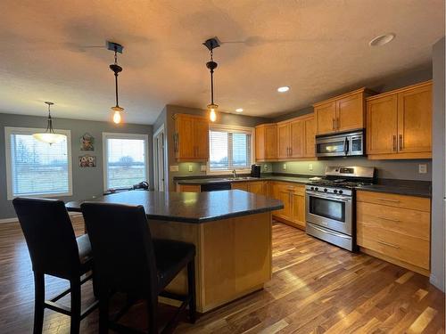 17328-744A Township, High Prairie, AB - Indoor Photo Showing Kitchen With Double Sink