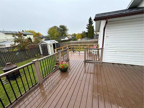 7719 95 Street, Grande Prairie, AB - Outdoor With Deck Patio Veranda With Exterior