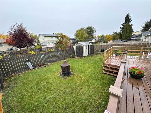 7719 95 Street, Grande Prairie, AB - Outdoor With Deck Patio Veranda With Backyard