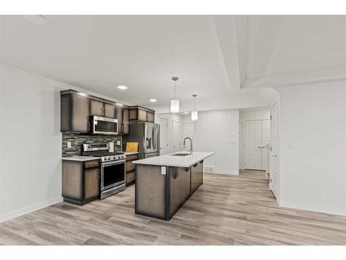 10209 129 Avenue, Grande Prairie, AB - Indoor Photo Showing Kitchen With Stainless Steel Kitchen With Upgraded Kitchen