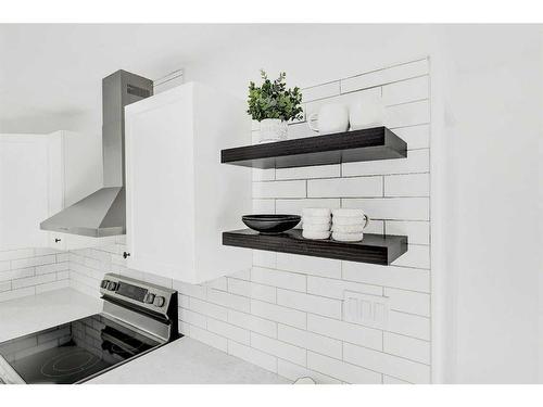 9702 77 Avenue, Grande Prairie, AB - Indoor Photo Showing Kitchen