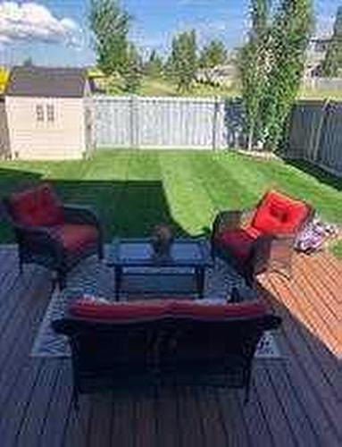 7417 112 Street, Grande Prairie, AB - Outdoor With Deck Patio Veranda With Backyard