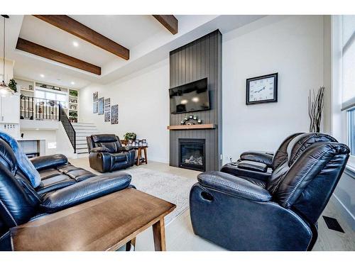 10440 148 Avenue, Rural Grande Prairie No. 1, County Of, AB - Indoor Photo Showing Living Room With Fireplace