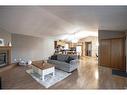 9129 135 Ave, Peace River, AB  - Indoor Photo Showing Living Room With Fireplace 