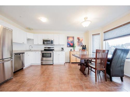 6218 90 Street, Grande Prairie, AB - Indoor Photo Showing Kitchen With Stainless Steel Kitchen