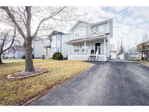 6218 90 Street, Grande Prairie, AB - Outdoor With Deck Patio Veranda With Facade