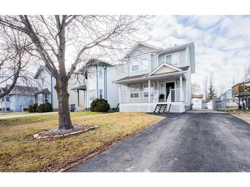 6218 90 Street, Grande Prairie, AB - Outdoor With Deck Patio Veranda With Facade