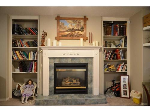 6306 99 Street, Grande Prairie, AB - Indoor With Fireplace