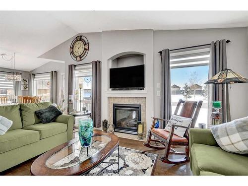 15609 103 Street, Rural Grande Prairie No. 1, County Of, AB - Indoor Photo Showing Living Room With Fireplace