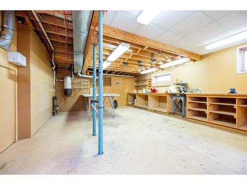 10224 Michaelis Boulevard, Grande Prairie, AB - Indoor Photo Showing Basement