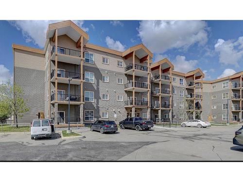 401-9225 Lakeland Drive, Grande Prairie, AB - Outdoor With Balcony With Facade