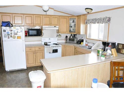 82440 Range Road 221, Rural Northern Sunrise County, AB - Indoor Photo Showing Kitchen With Double Sink