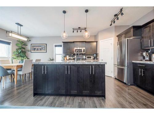 12918 106A Street, Grande Prairie, AB - Indoor Photo Showing Kitchen With Upgraded Kitchen