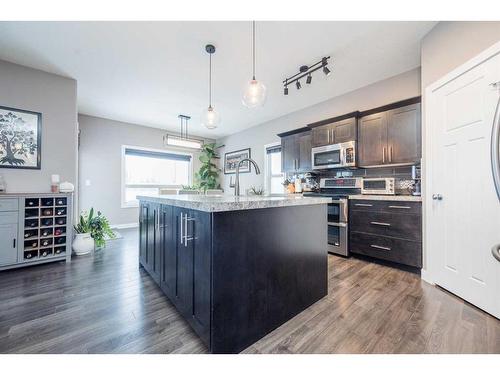 12918 106A Street, Grande Prairie, AB - Indoor Photo Showing Kitchen With Upgraded Kitchen