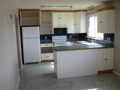 4612 58 Avenue, High Prairie, AB - Indoor Photo Showing Kitchen With Double Sink