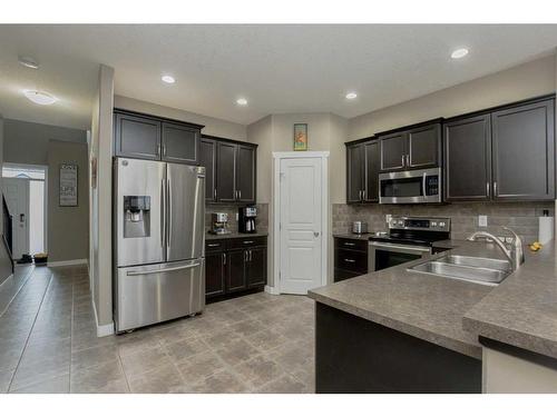 14929 103 Street, Rural Grande Prairie No. 1, County Of, AB - Indoor Photo Showing Kitchen With Stainless Steel Kitchen With Double Sink