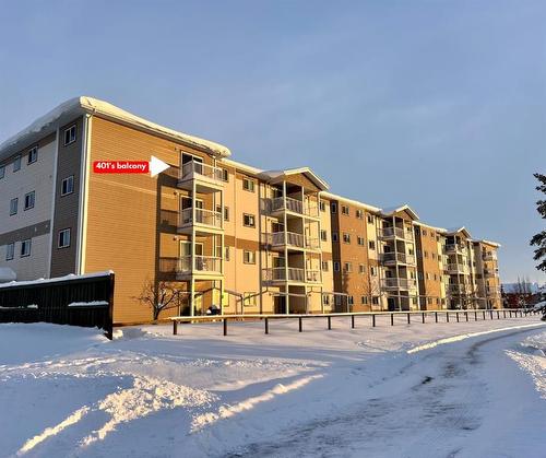 401-12015 Royal Oaks Drive, Grande Prairie, AB - Outdoor With Balcony With Facade